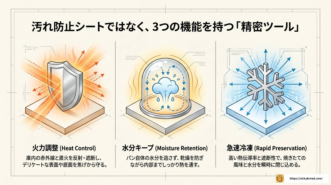 パンを焼く時のアルミホイル活用術！焦げ防止から冷凍保存まで