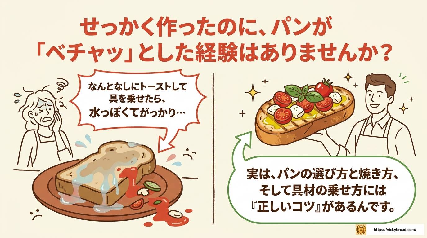 ブルスケッタのパンを焼くコツと美味しい作り方完全ガイド