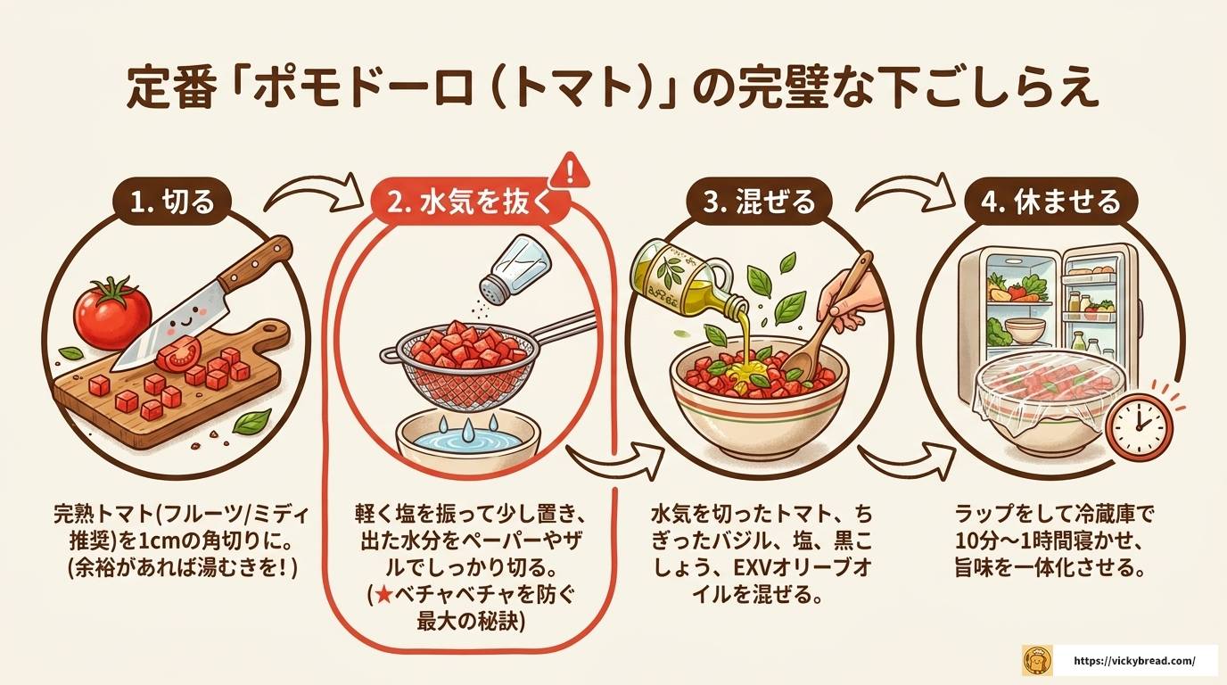 ブルスケッタのパンを焼くコツと美味しい作り方完全ガイド