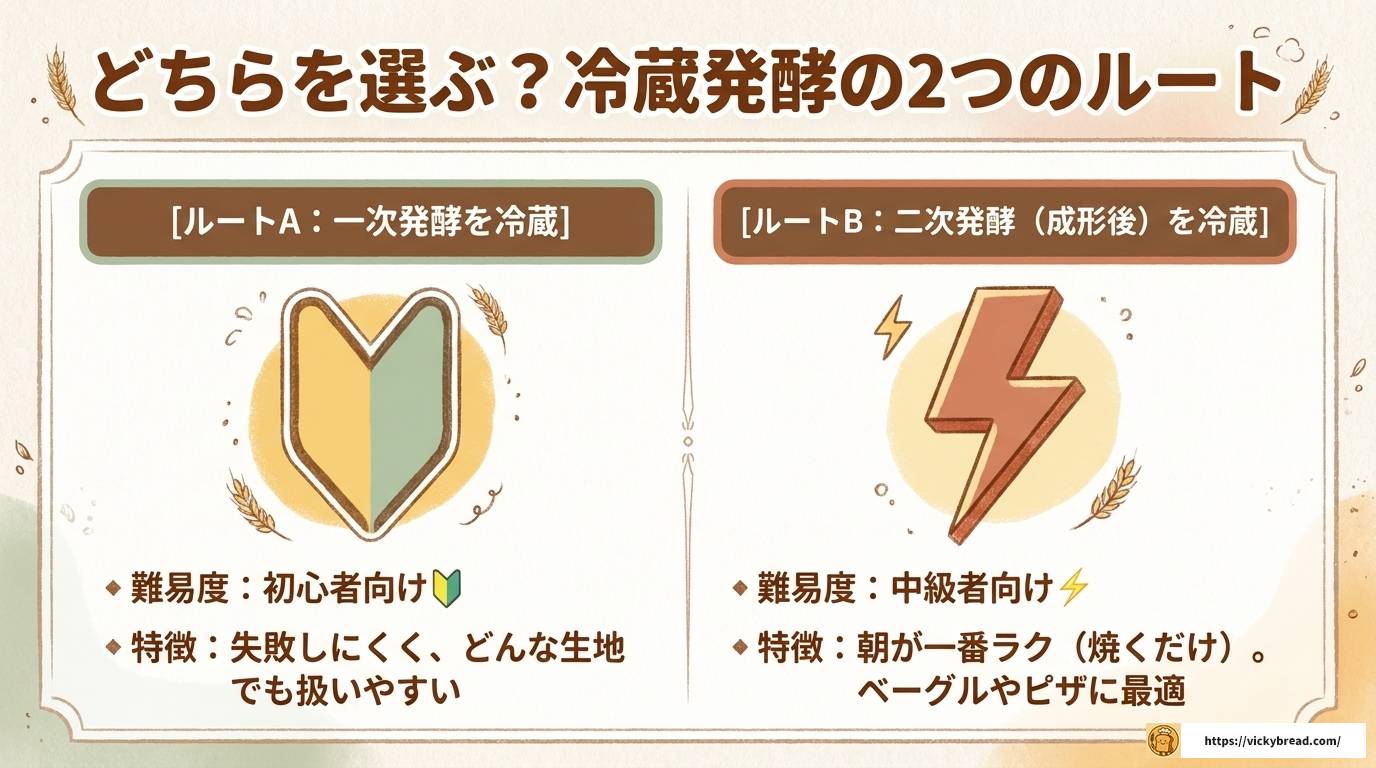 パンを焼く前に冷蔵庫に入れる方法と失敗しないコツ