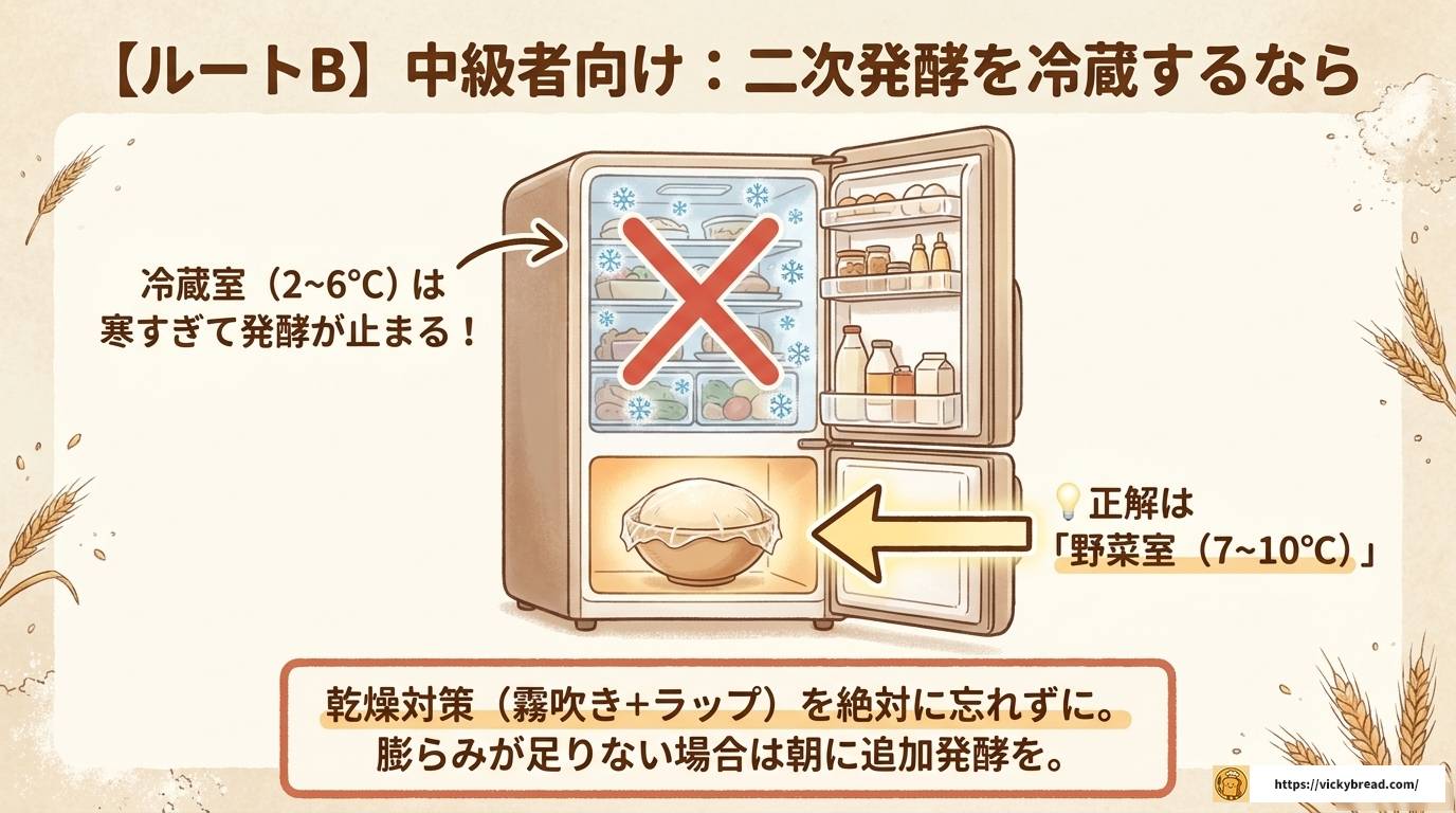 パンを焼く前に冷蔵庫に入れる方法と失敗しないコツ