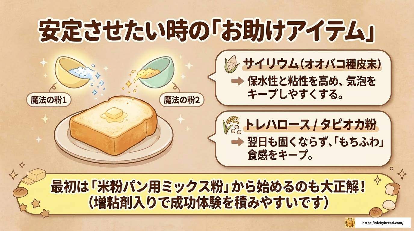 ホームベーカリーで米粉パンが失敗する原因と解決策まとめ