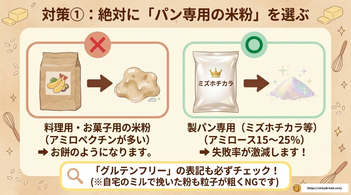 ホームベーカリーで米粉パンが失敗する原因と解決策まとめ
