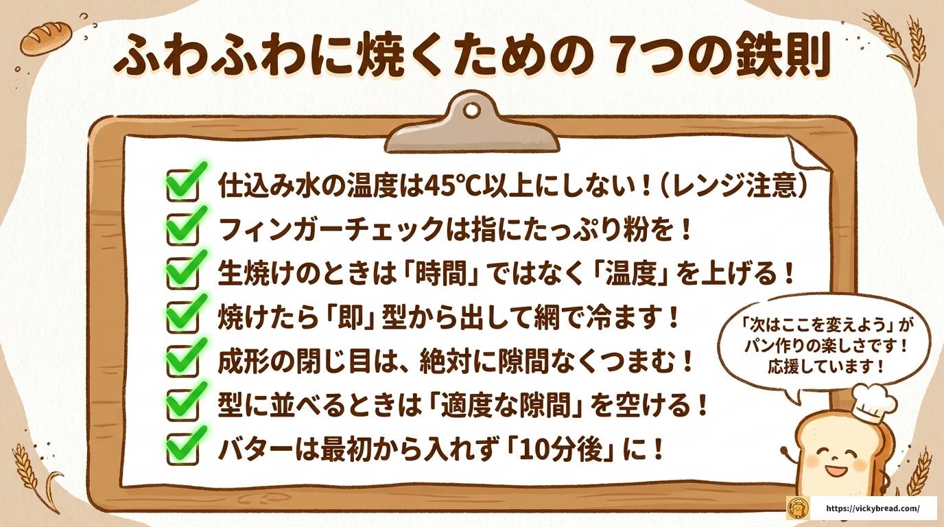 ちぎりパンの失敗原因を完全解説!ふわふわに焼くコツ