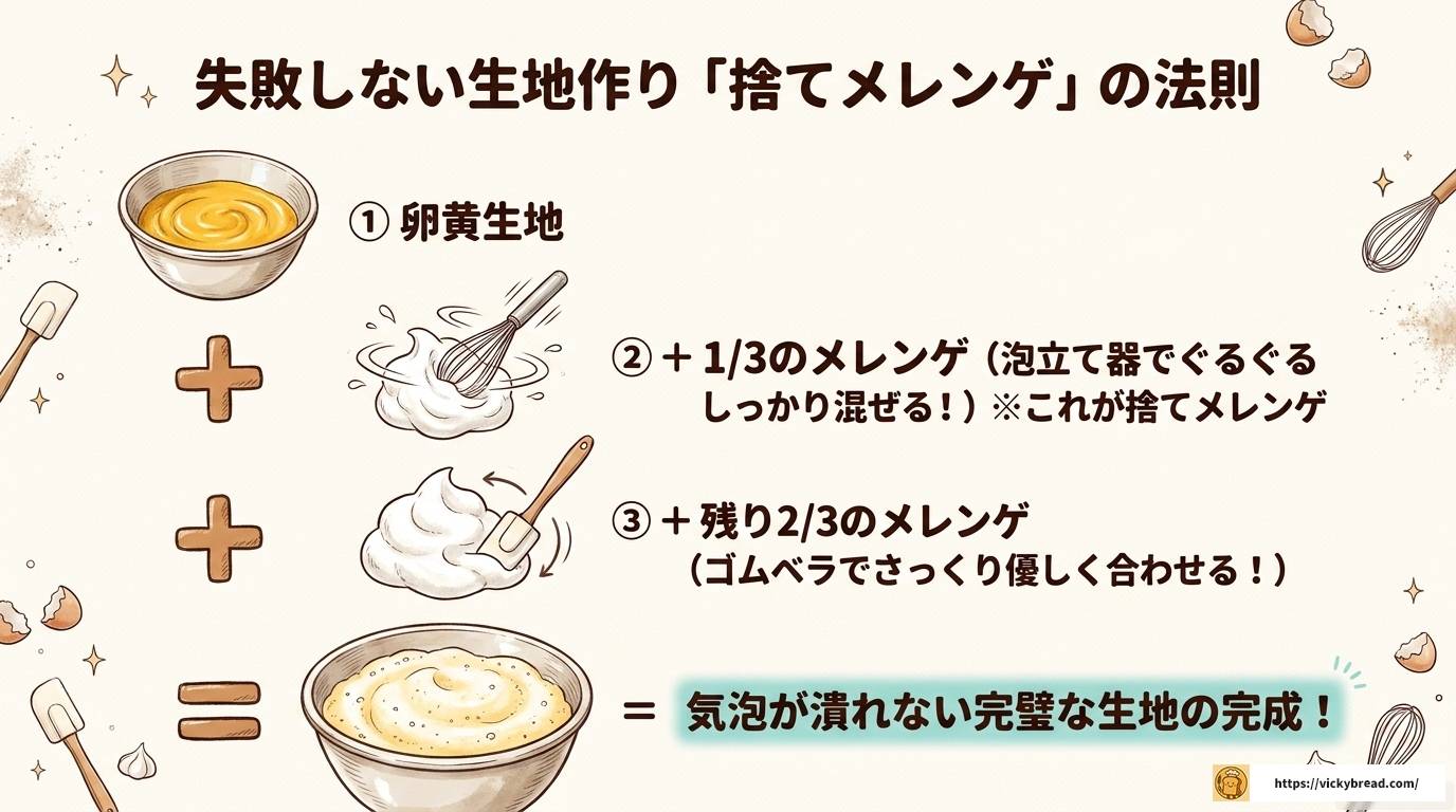 スフレパンケーキの失敗原因と完全攻略！もう失敗しない