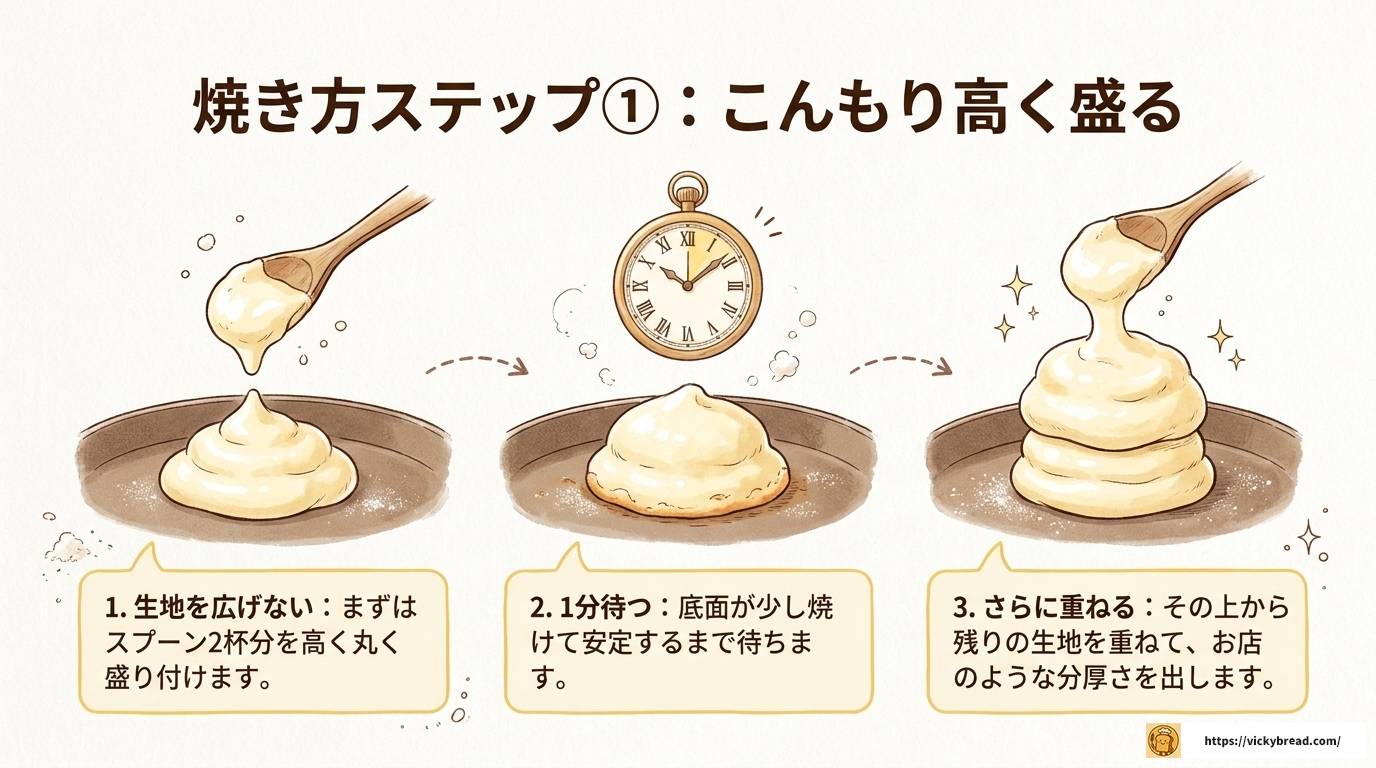 スフレパンケーキの失敗原因と完全攻略！もう失敗しない