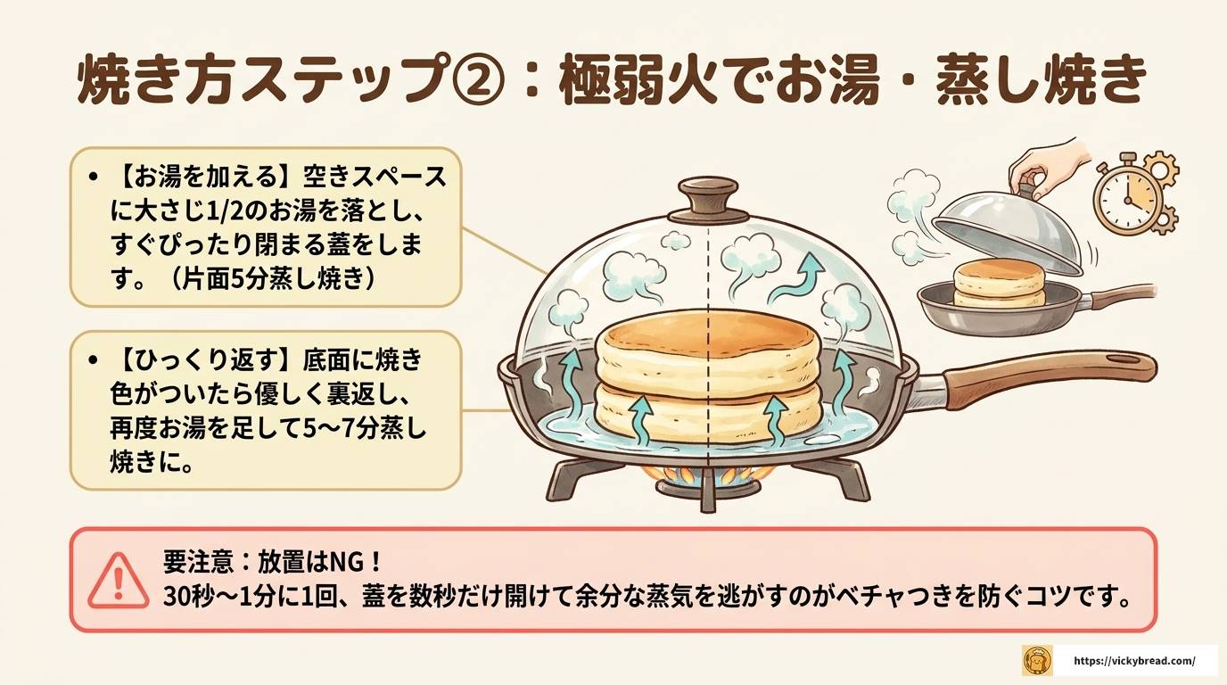 スフレパンケーキの失敗原因と完全攻略！もう失敗しない