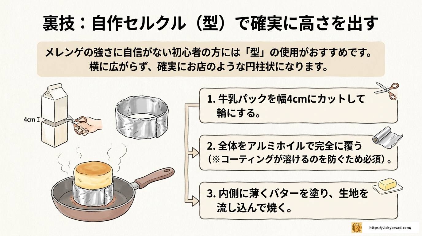 スフレパンケーキの失敗原因と完全攻略！もう失敗しない