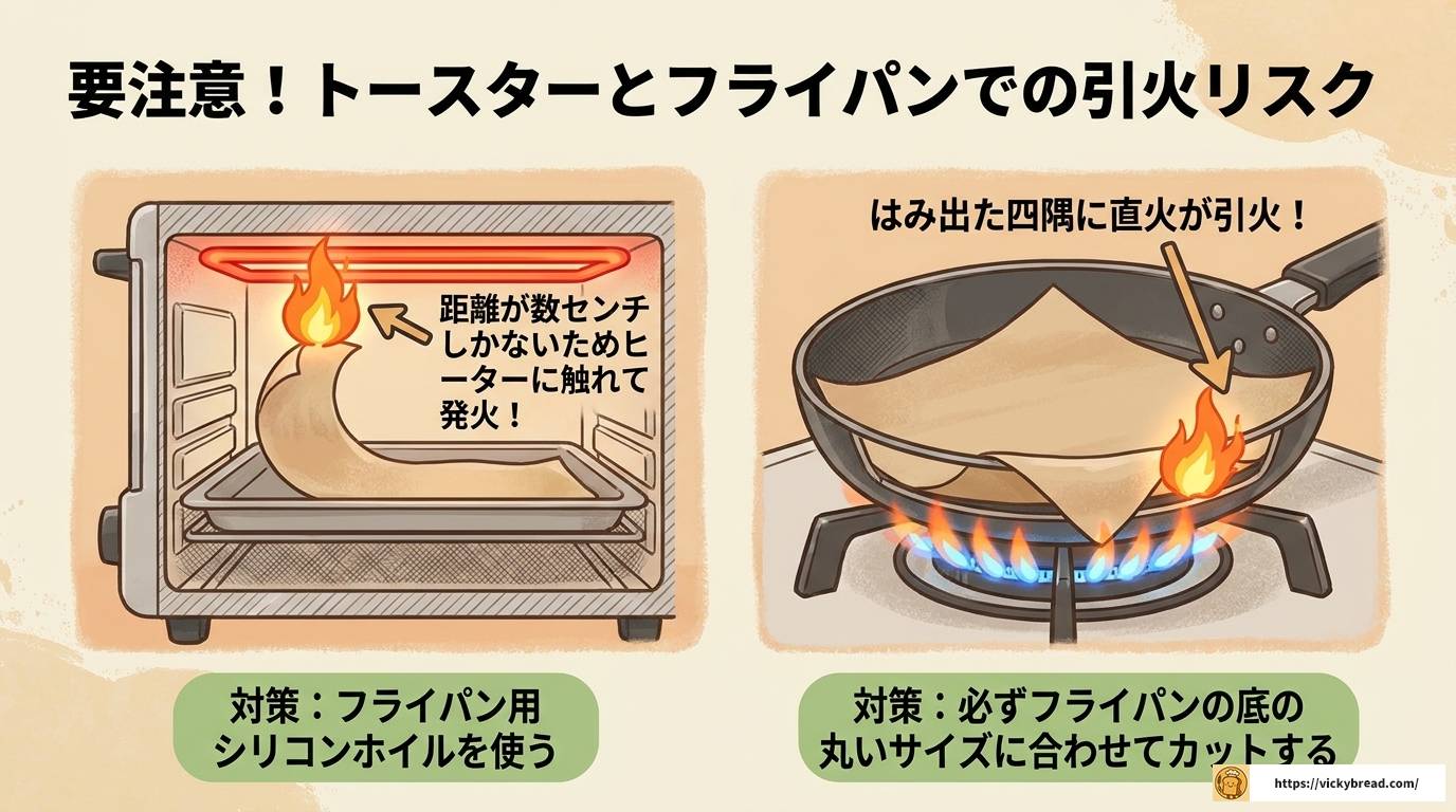 パンを焼く時にクッキングシートがない!代用品と対策まとめ