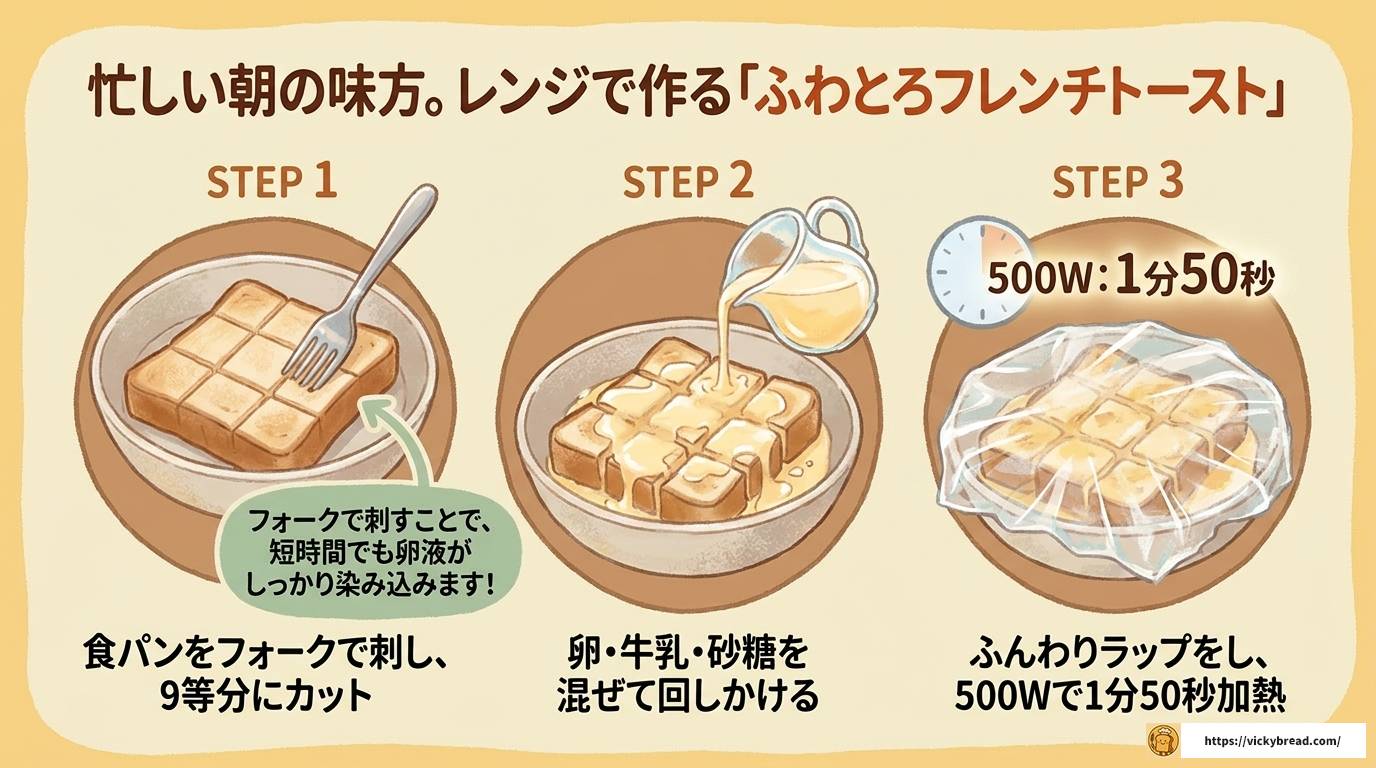 電子レンジでパンを焼く方法を完全解説!失敗なしのコツ