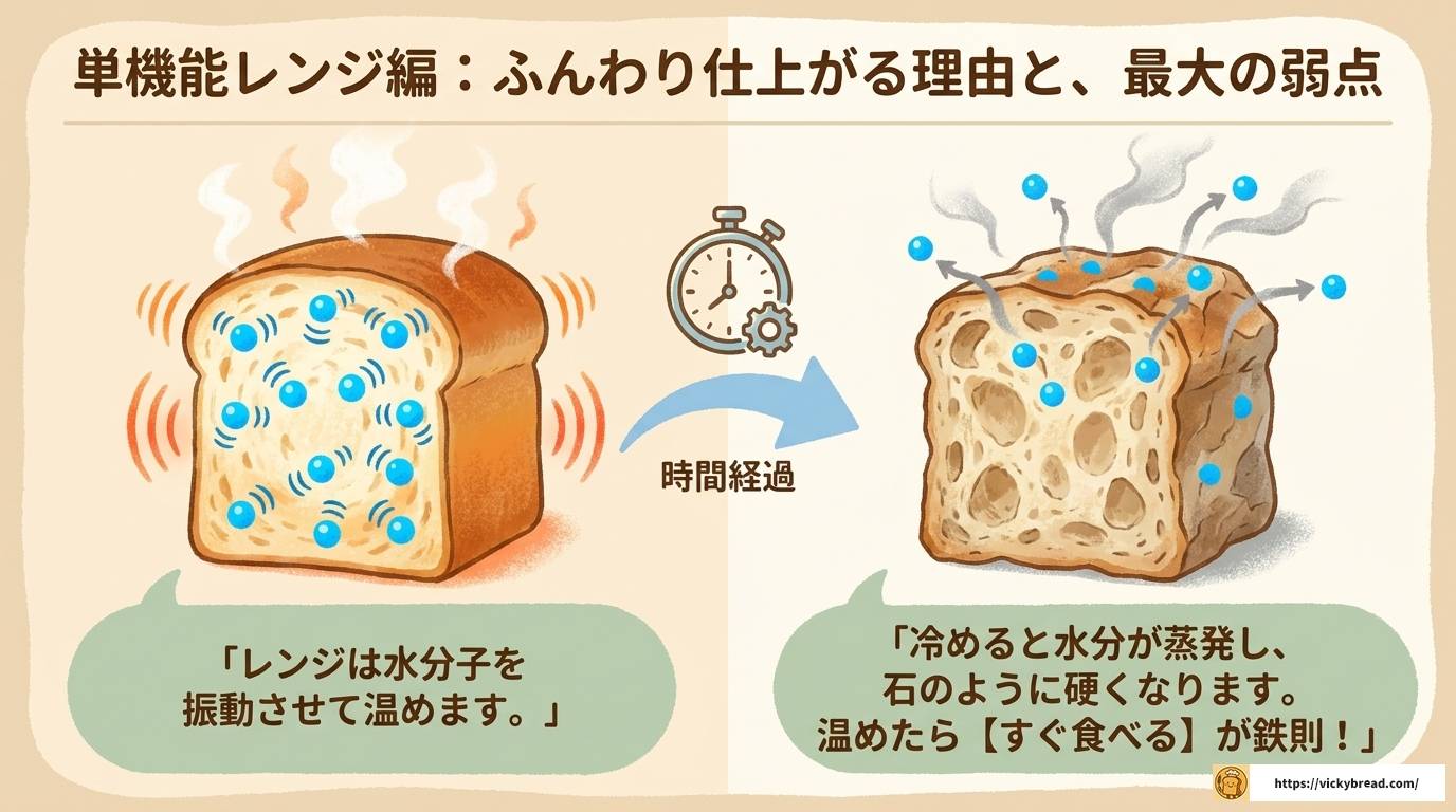 電子レンジでパンを焼く方法を完全解説!失敗なしのコツ