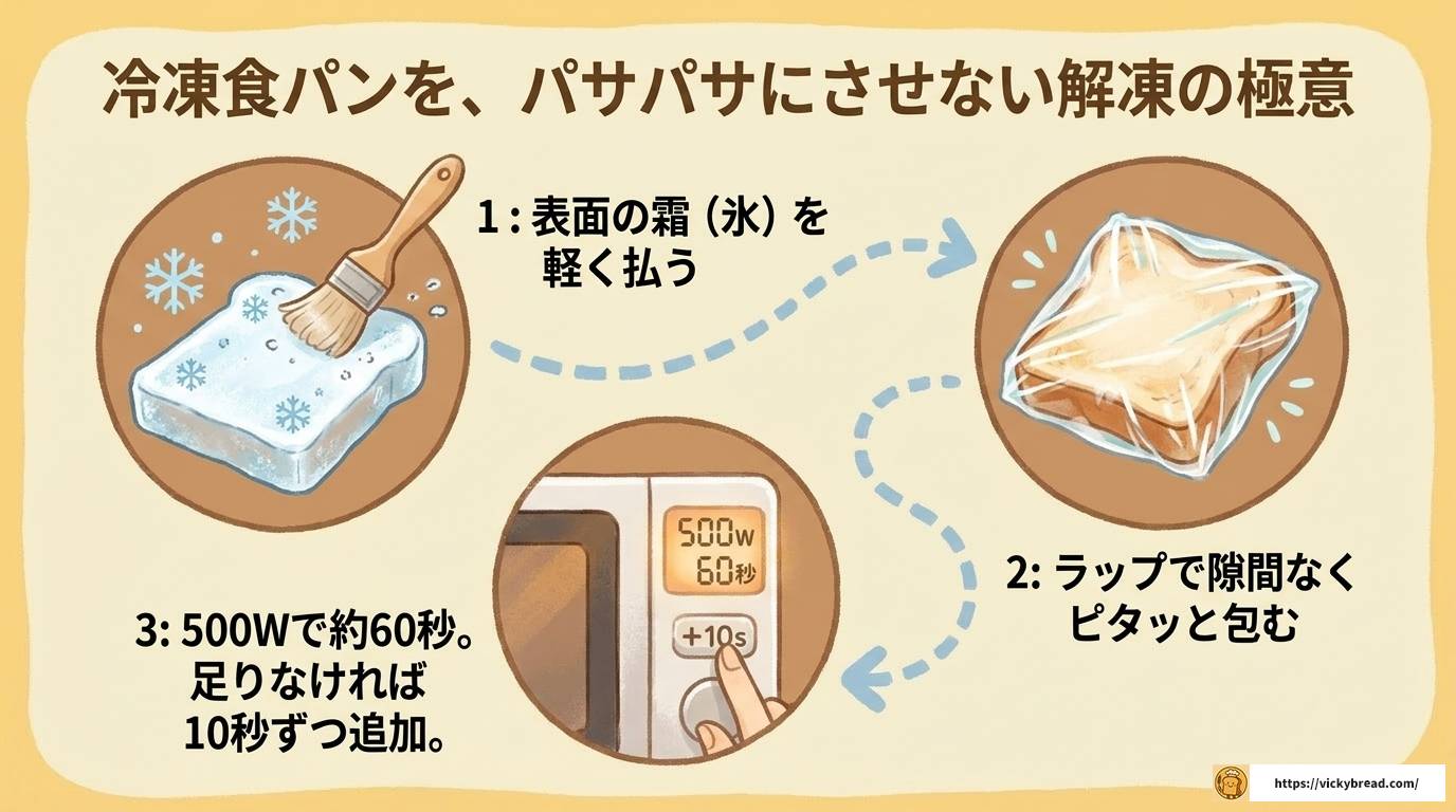 電子レンジでパンを焼く方法を完全解説!失敗なしのコツ