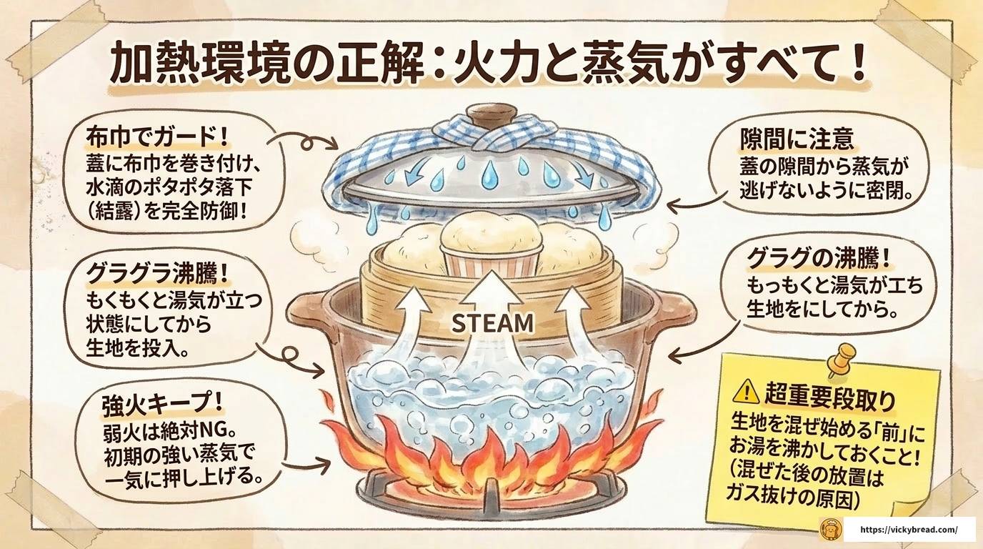 蒸しパンが失敗する原因と対策・リメイク術を完全解説