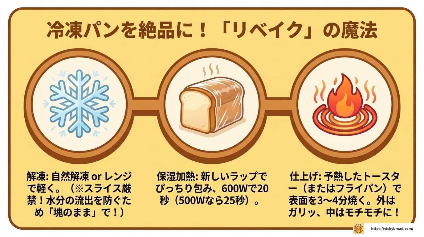 電子レンジでパンを焼く方法とコツ|トースターなしでも失敗しない