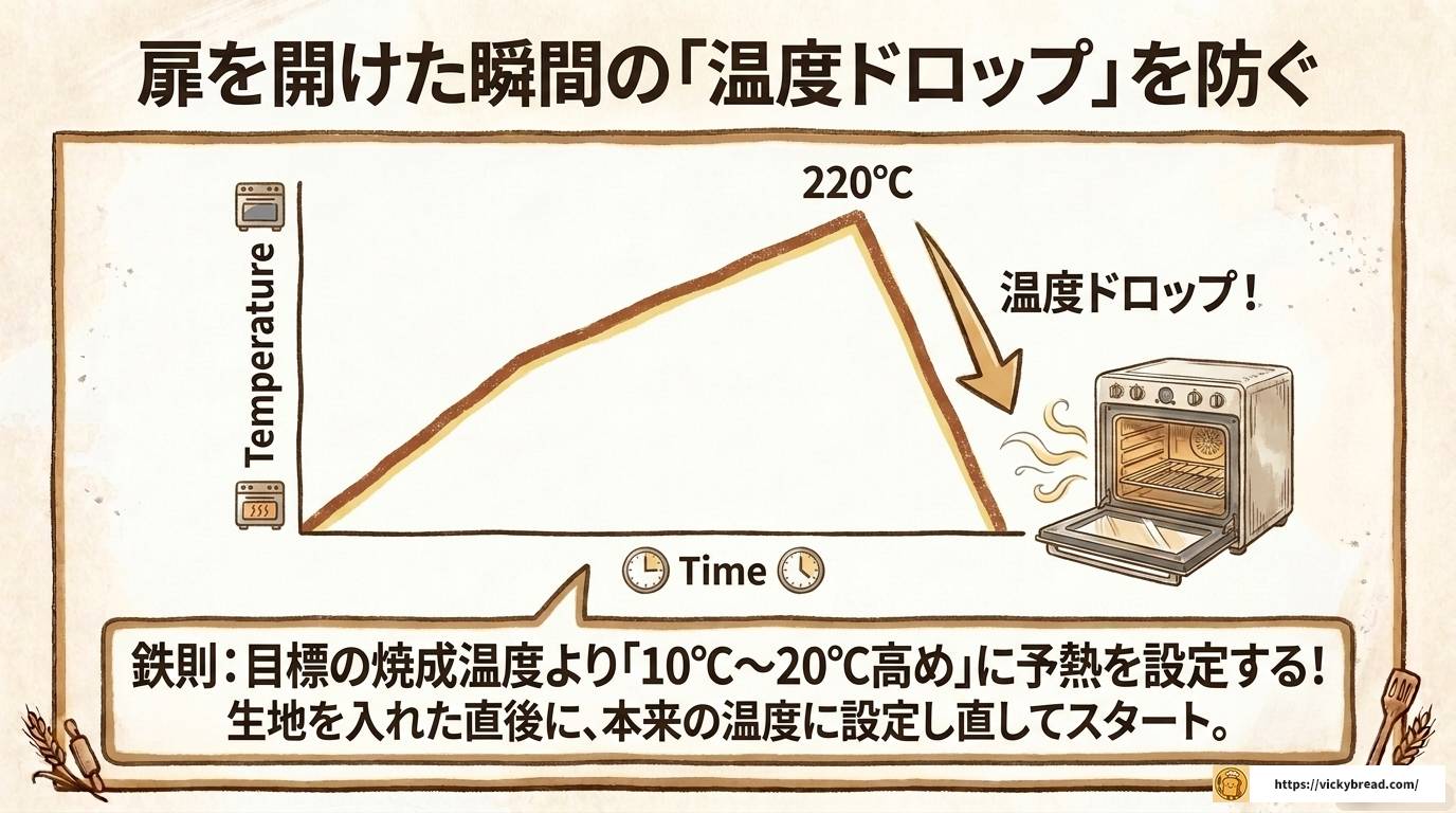 パンを焼く温度と時間の完全ガイド|プロ直伝の焼成テクニック集