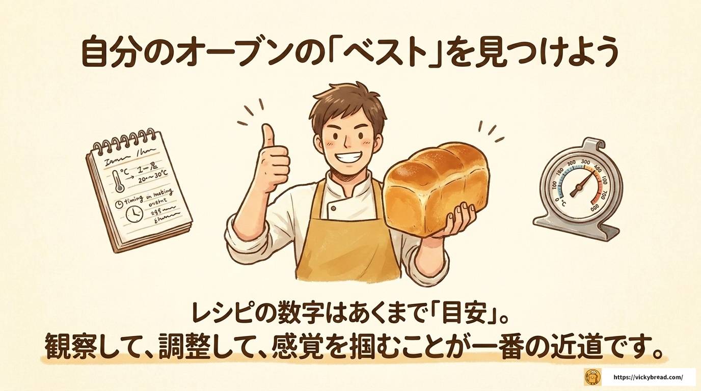 パンは何度で焼く?種類・サイズ別の温度と焼成時間の目安ガイド