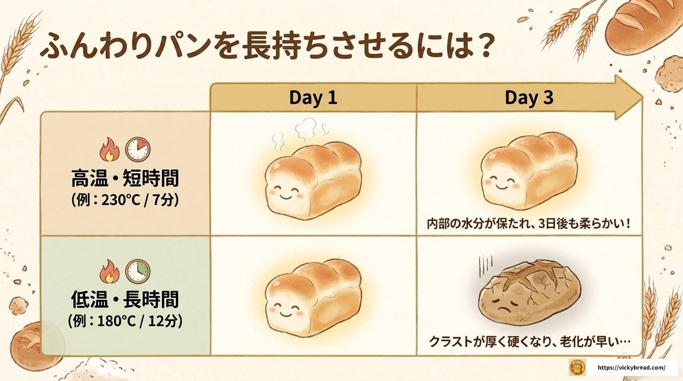 パンは何度で焼く?種類・サイズ別の温度と焼成時間の目安ガイド