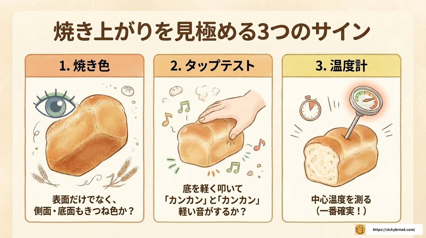 パンは何度で焼く?種類・サイズ別の温度と焼成時間の目安ガイド