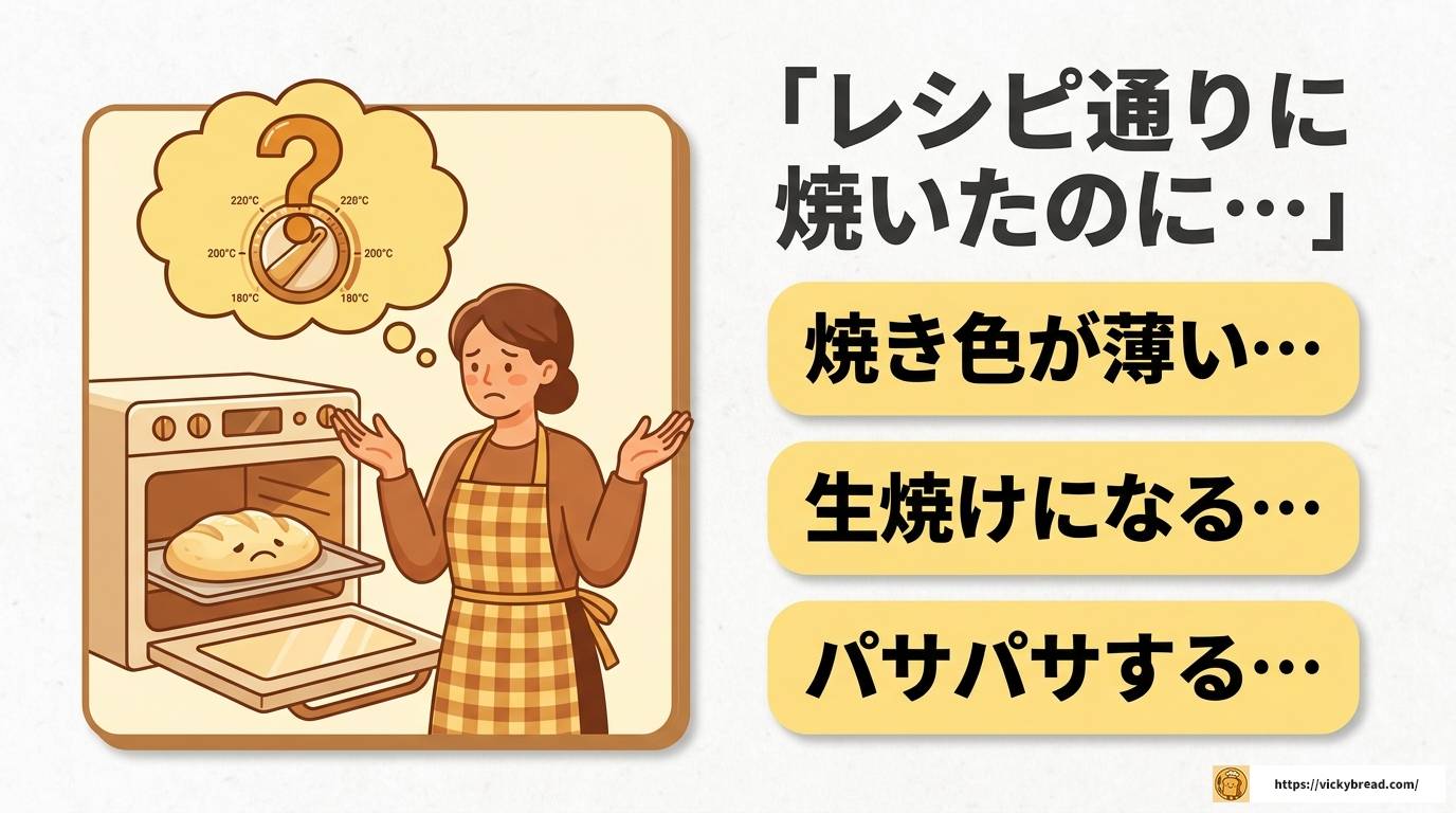パンを焼く温度とオーブンの設定完全ガイド｜種類別の目安一覧