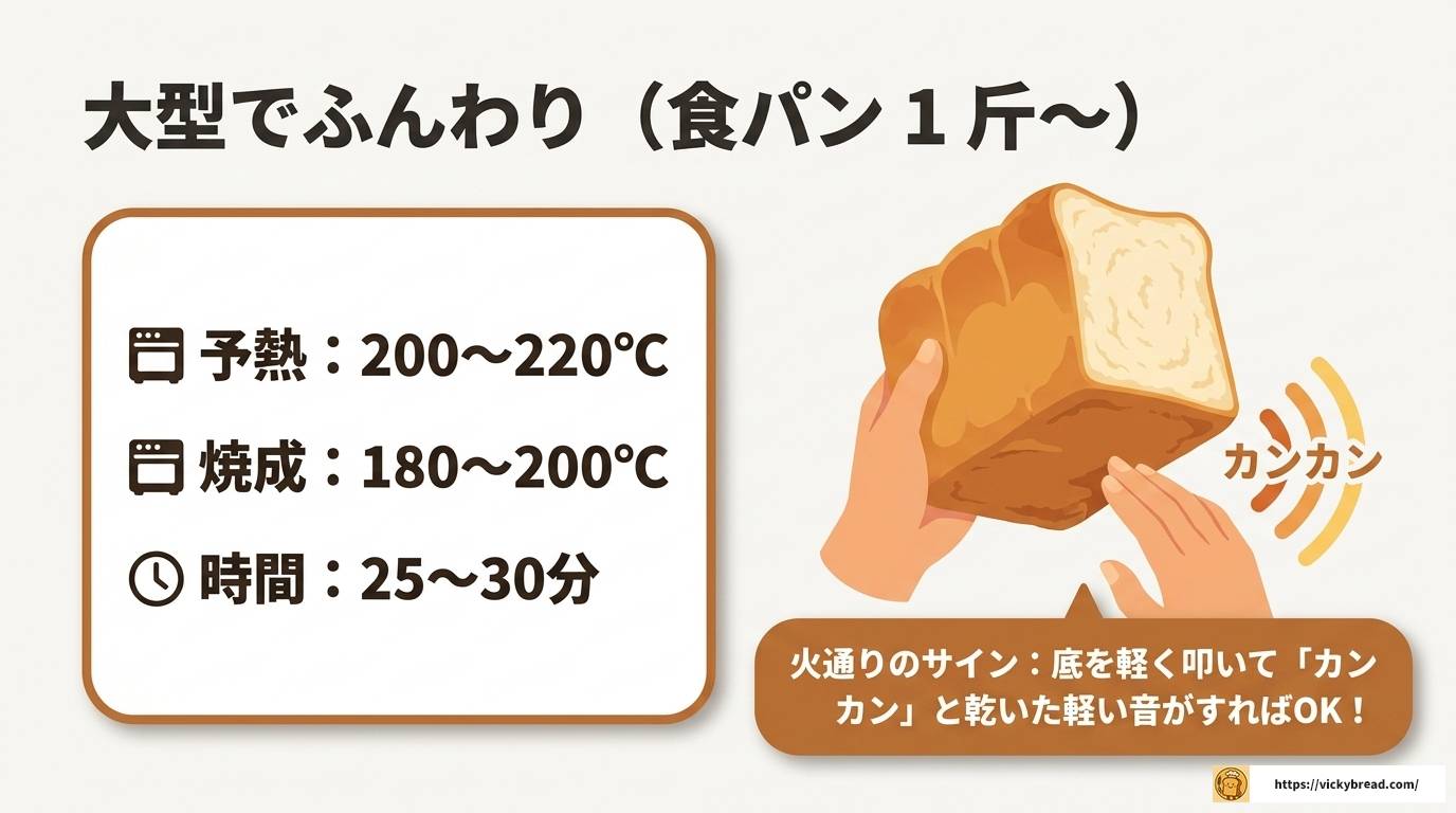 パンを焼く温度とオーブンの設定完全ガイド｜種類別の目安一覧
