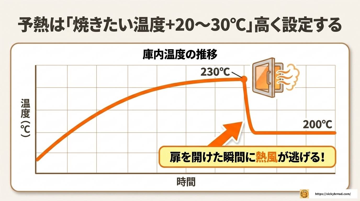 パンを焼く温度とオーブンの設定完全ガイド｜種類別の目安一覧