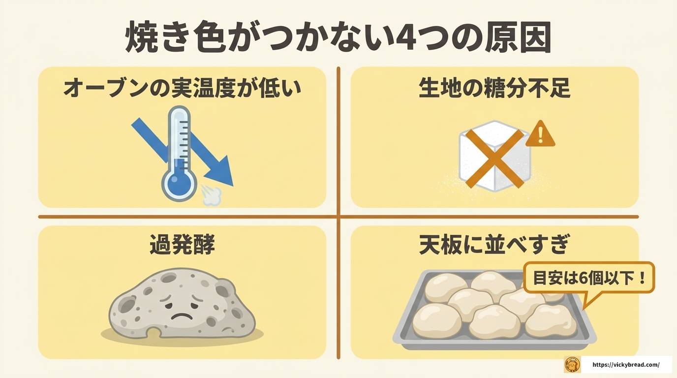 パンを焼く温度とオーブンの設定完全ガイド｜種類別の目安一覧