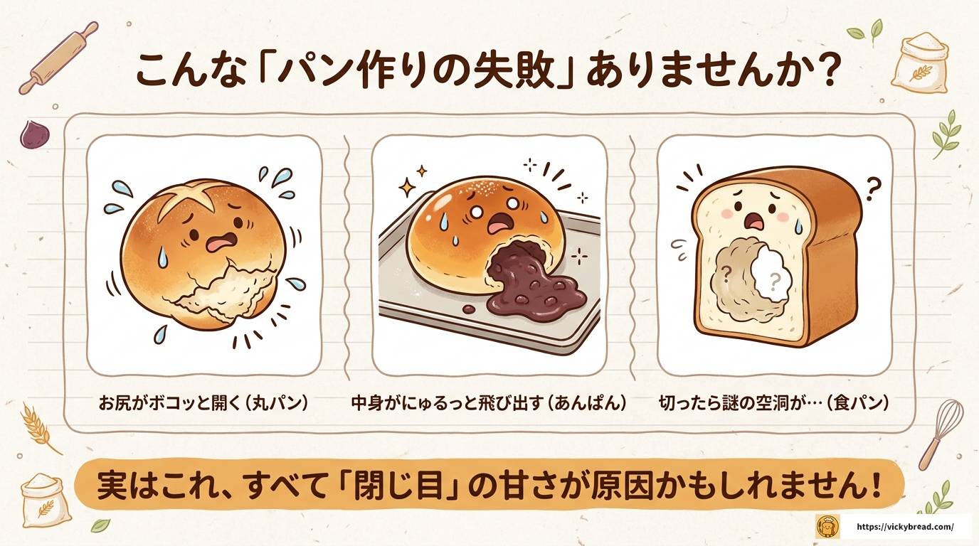パンの閉じ目のコツを徹底解説！失敗しないための成形テクニック