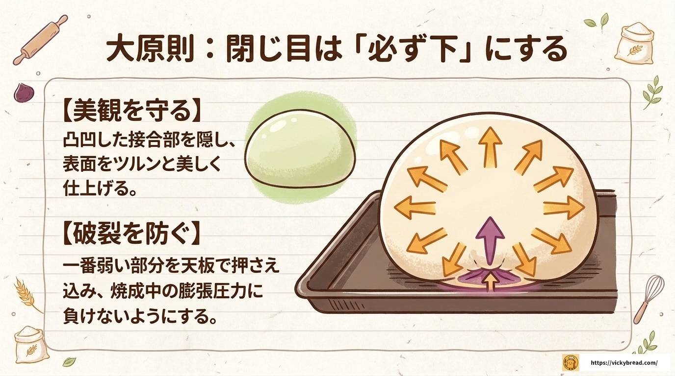 パンの閉じ目のコツを徹底解説！失敗しないための成形テクニック