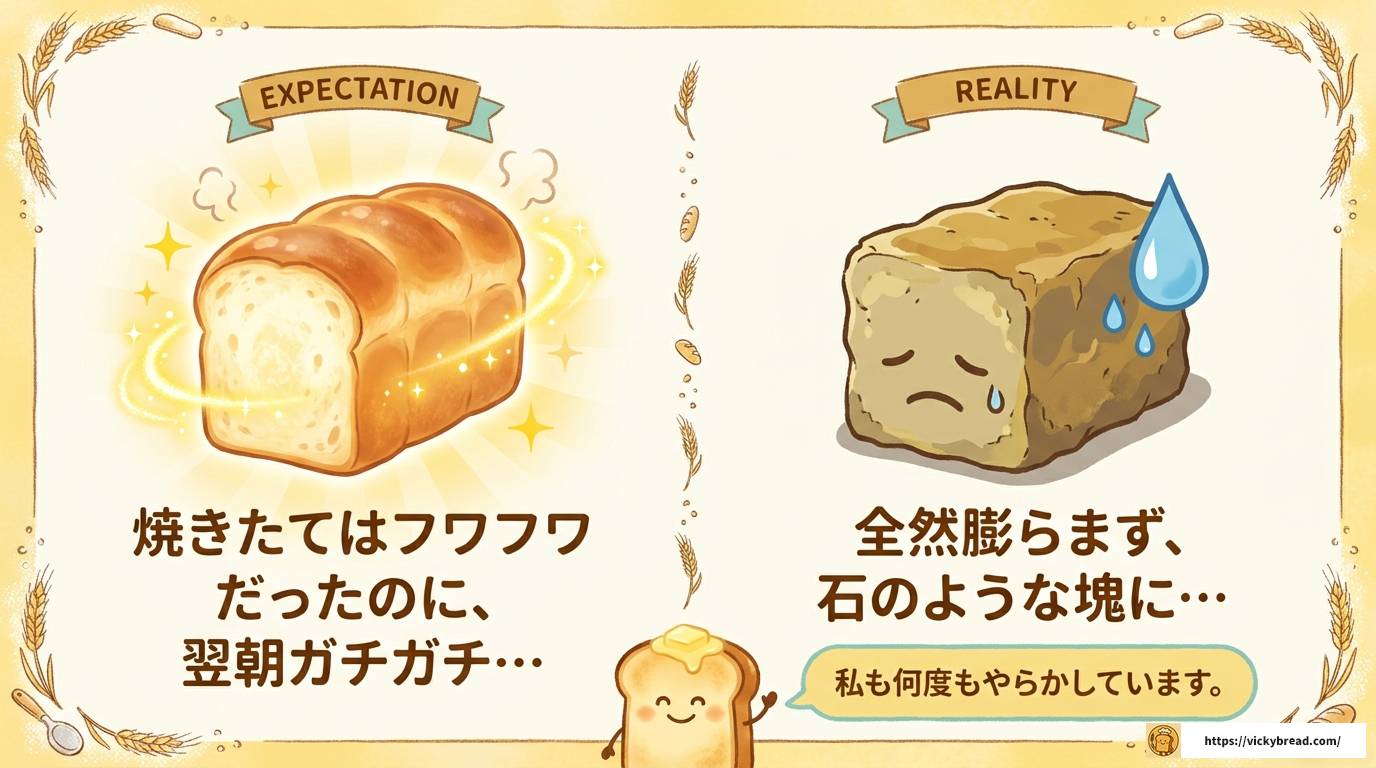 パン作りに失敗してカチカチに?原因と対処法・リメイクレシピ集