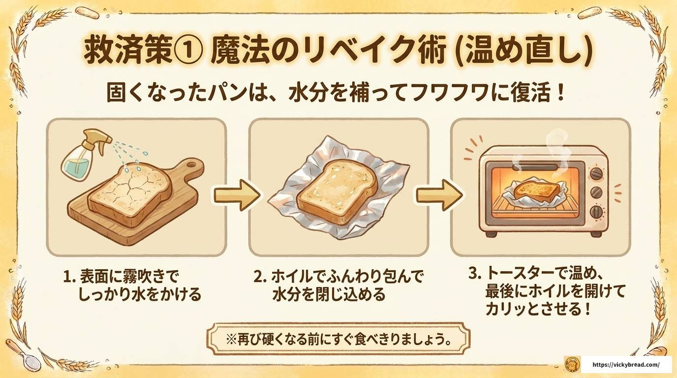 パン作りに失敗してカチカチに?原因と対処法・リメイクレシピ集