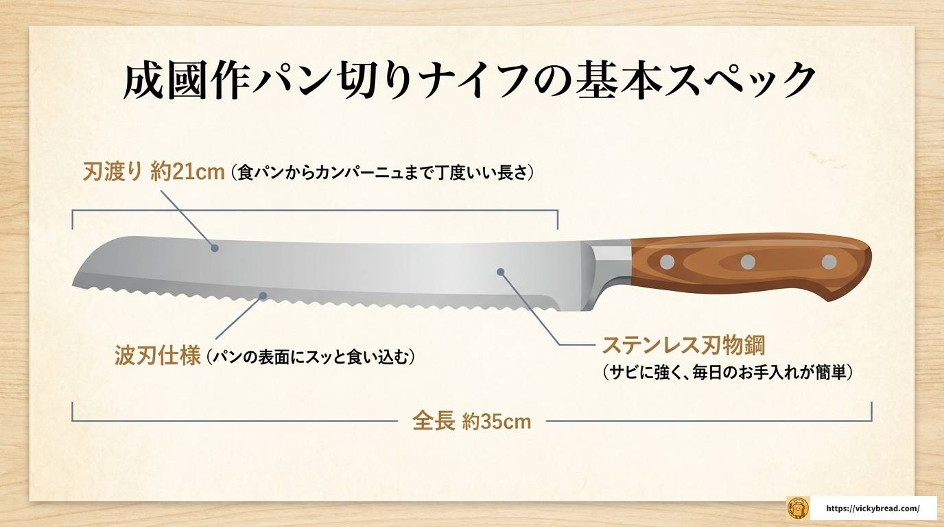 成國作パン切りナイフとは?切れ味の秘密と入手方法を徹底解説